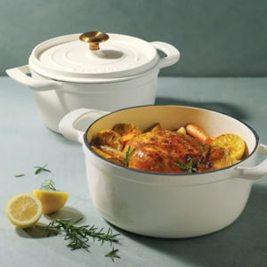 Tramontina 4-quart & 6-quart Enameled Cast Iron Round Dutch Oven, 2-pack