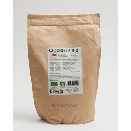 Poudre de Chlorelle Bio - 1000 g