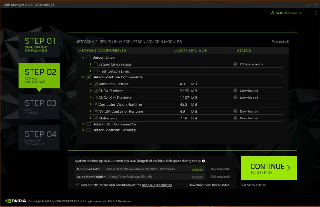 SDK Manager step-2