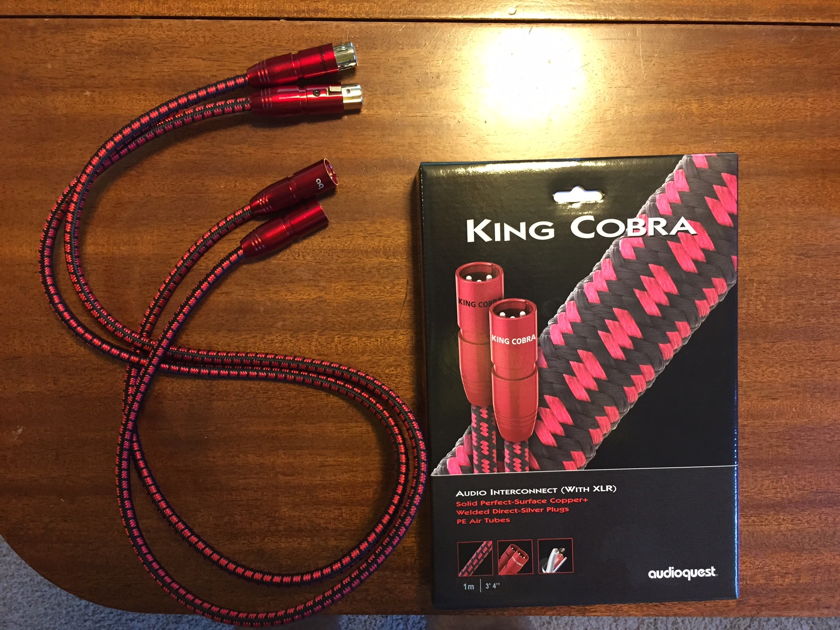 Audioquest King Cobra XLR 1 meter