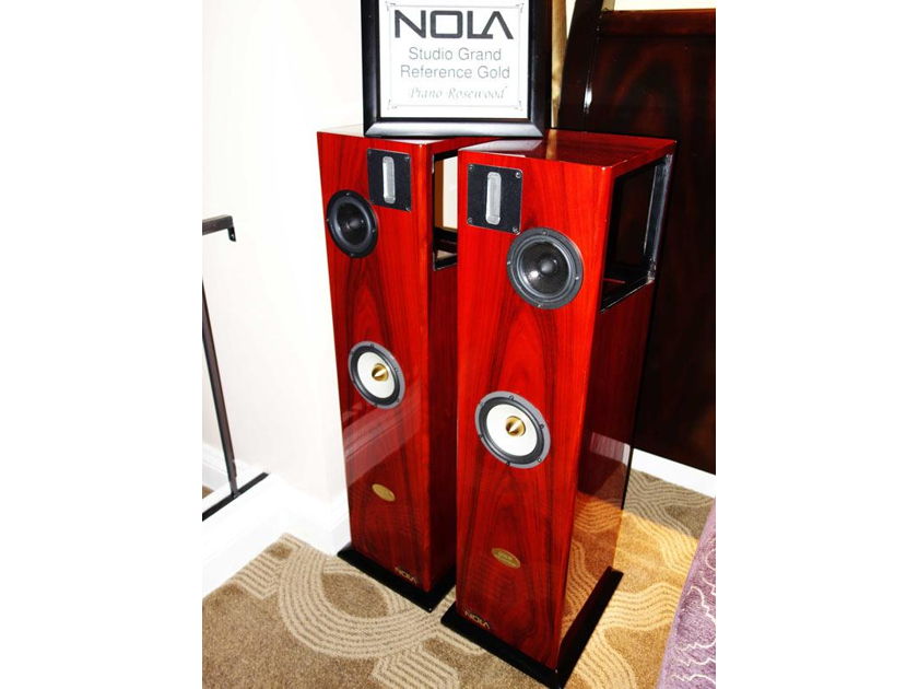 Nola Speakers Studio Grand Ref Gold  Trades OK, Free Layaway