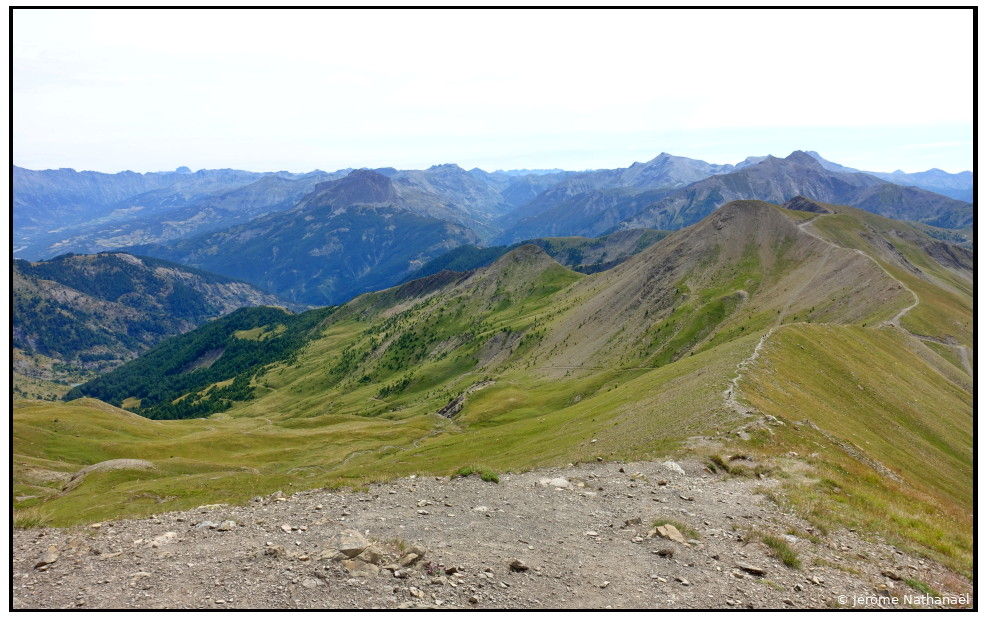 Vue depuis la Tête de Sestrière