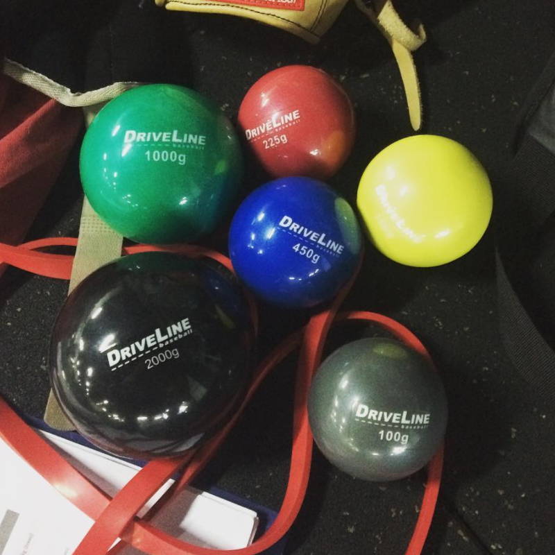 Driveline Baseball Youth PlyoCare® Balls - Set Of 5 Weighted