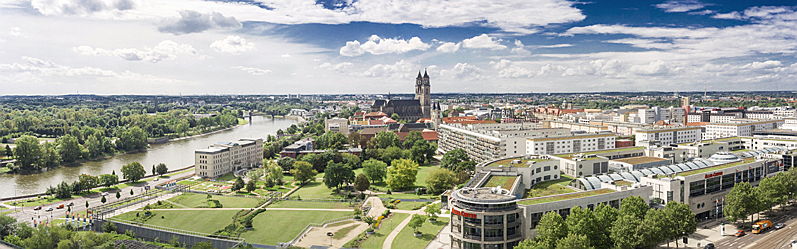  Magdeburg
- Magdeburg, Panorama, Dom, Allecenter