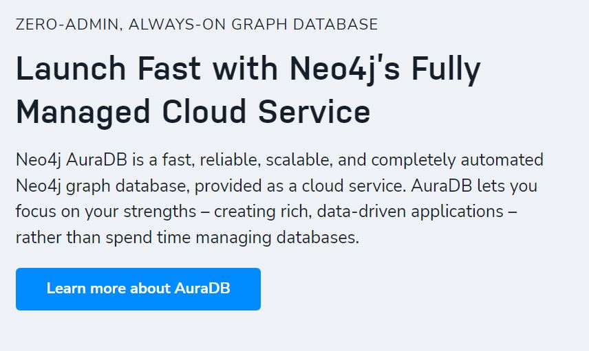 Neo4j product / service