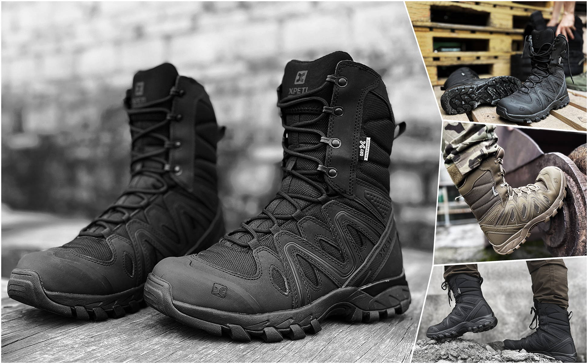 XPETI X FORCE 8 Men s Waterproof Tactical Boots xpeti