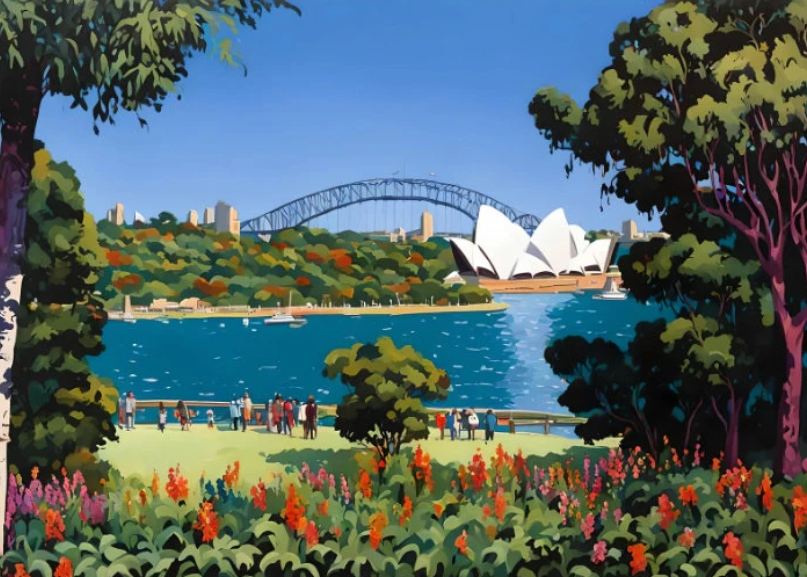 Royal Botanic Gardens, Sydney Puzzle