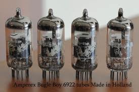 AMPEREX BUGLE BOYS ECC88/6DJ8 QUAD OF 4 X HICKOK TESTED...