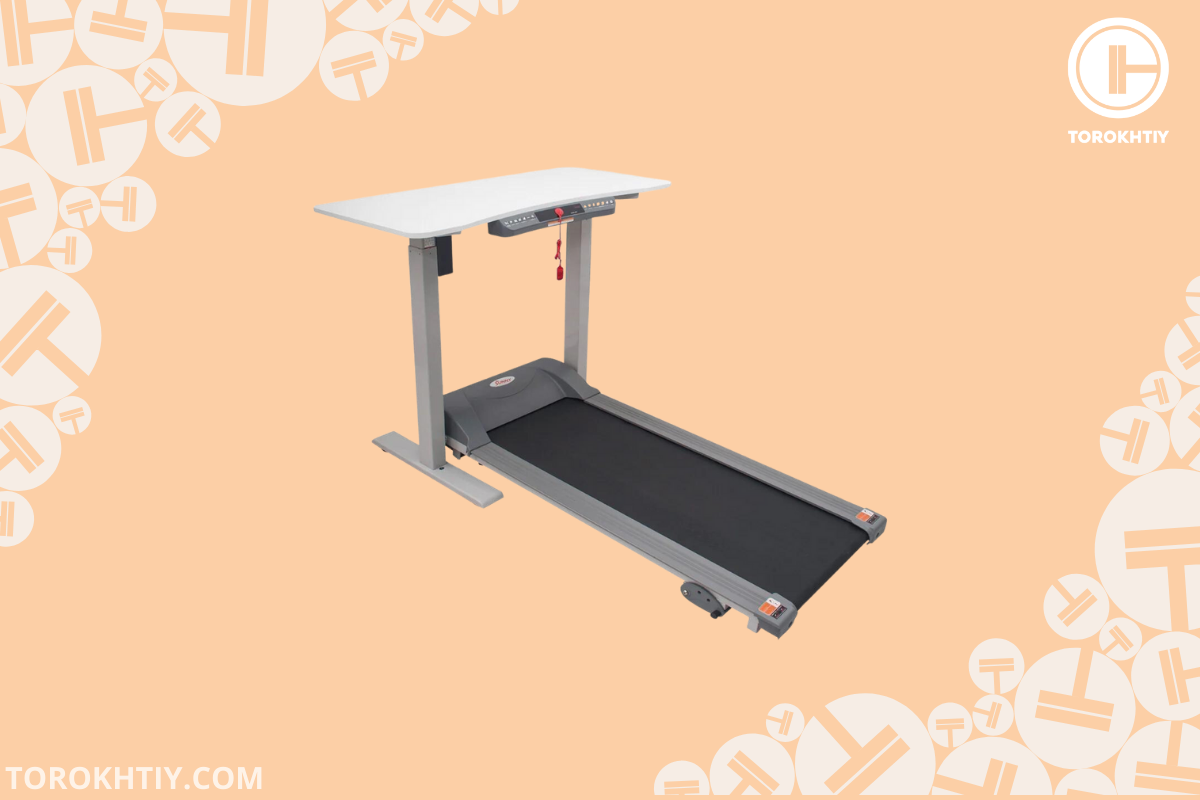 Sunny Treadmill with Detachable Automated Desk