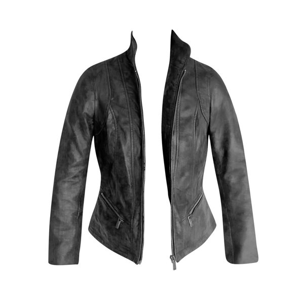 BRITANY - Black LEATHER - Image 2
