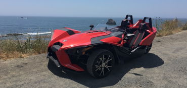 2015 POLARIS SLINGSHOT SL motorcycle for rent near Hamptonville, NC