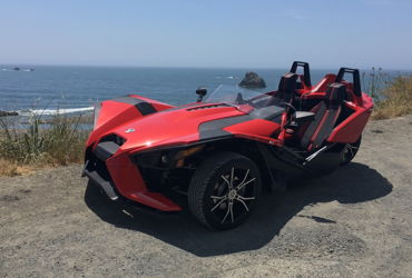 2015 POLARIS SLINGSHOT SL motorcycle for rent near Wilmington, NC