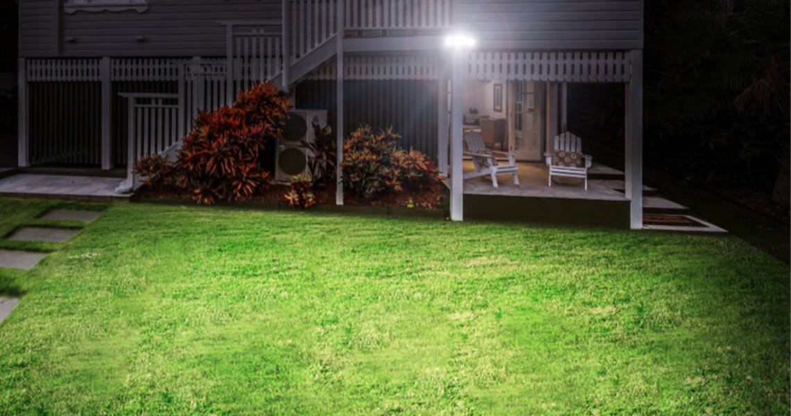 Olafus 100W Exterior LED Security Lights for Patio