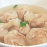Wonton Soup with Meat and Prawn Filling