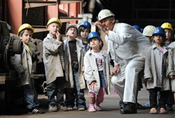 stiftung zollverein kinder mit bergman