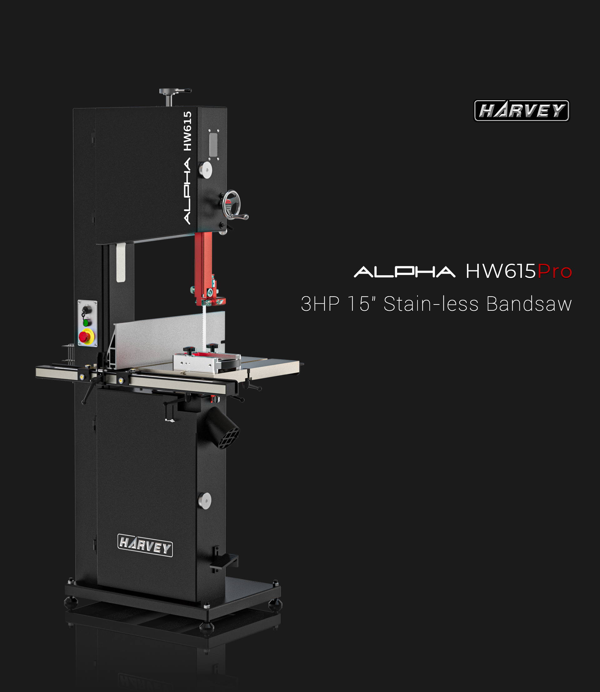 ALPHA HW615Pro 3HP 15