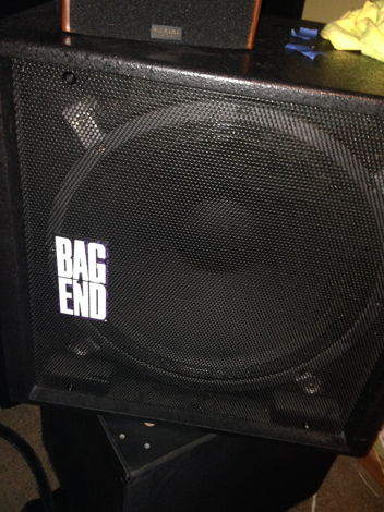 2 Bag End 18" Subwoofer Crown amp with ELF 1 Integrator