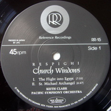 ★Audiophile 45RPM★ Reference Recordings / KEITH CLARK, ...