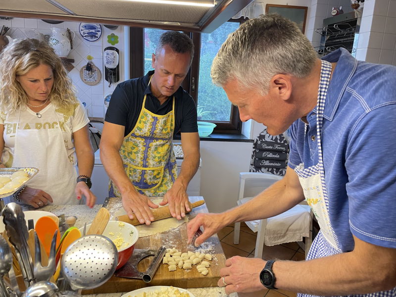 Cours de cuisine Piano di Sorrento: Cours de cuisine entre raviolis, gnocchis et tagliatelles