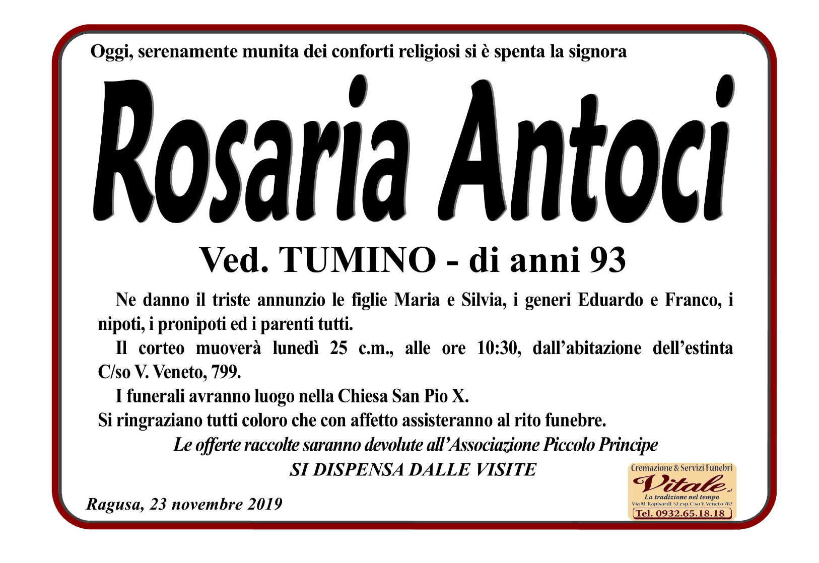 Rosaria Antoci