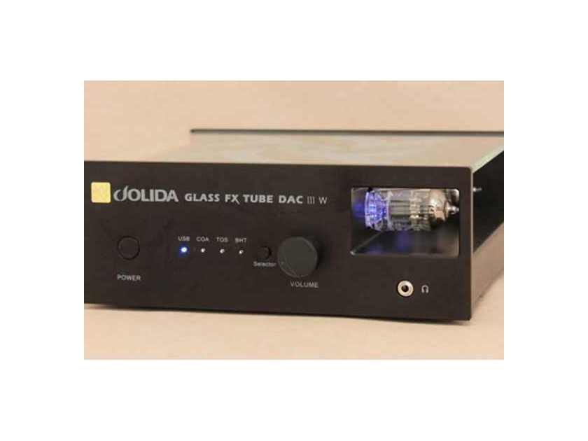 Jolida FX-DAC III W tube DAC with bluetooth and upgrade 1 package.