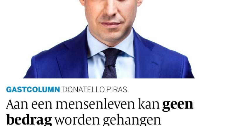 News cover De Volkskrant (Dutch Daily Newspaper)