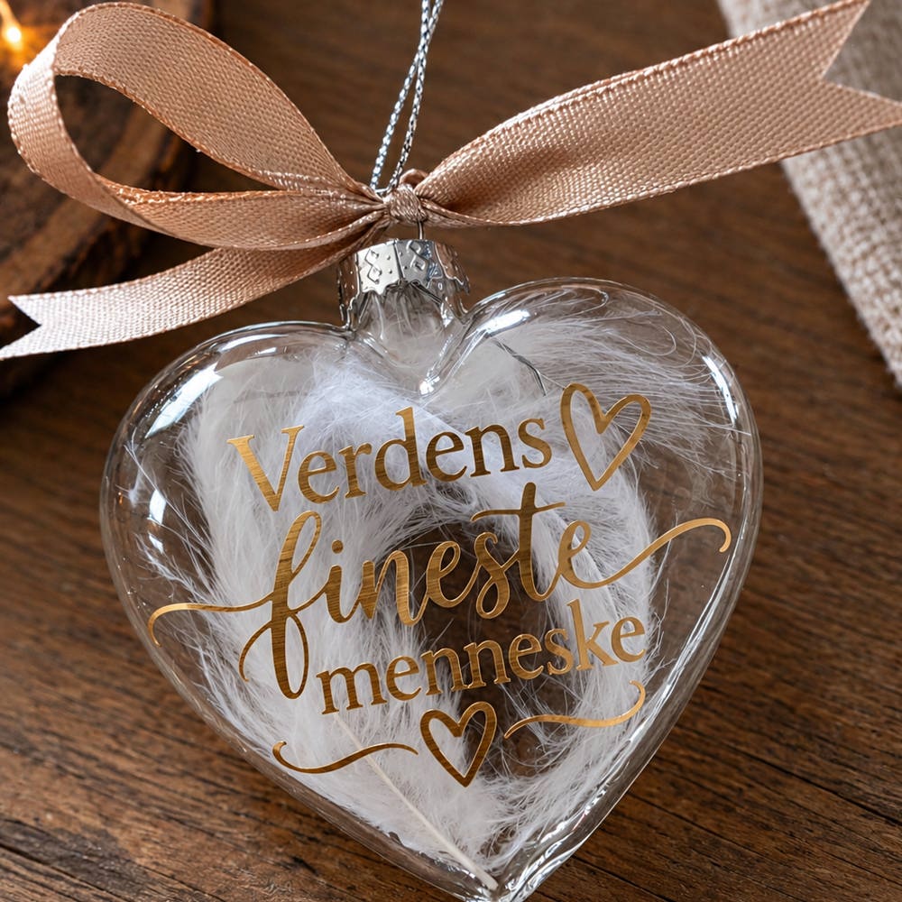 Julekulehjerte Verdens fineste menneske