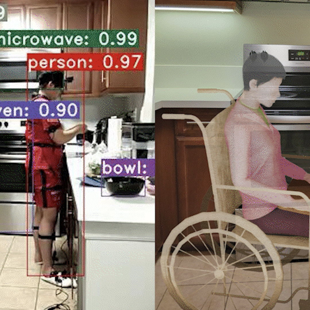 Image of Mixed Reality Accessible Kitchen