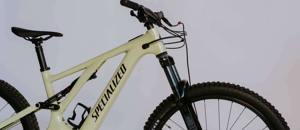 a Specialized Turbo Levo electric mountain bike