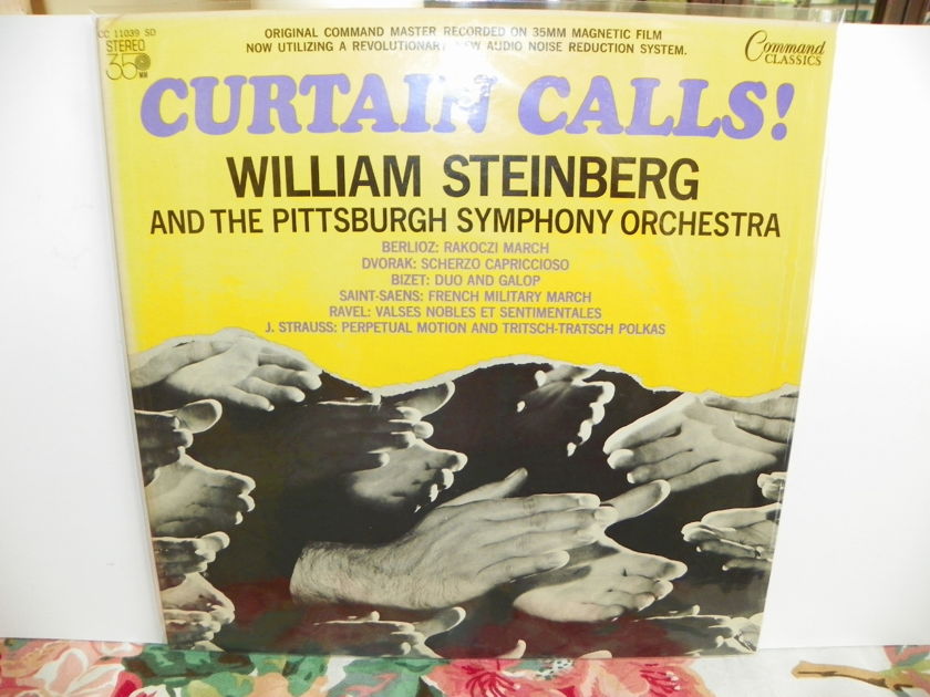 WILLIAM STEINBERG - CURTAIN CALLS PITTSBURGH SYMPHONY ORCH. Very Rare + NM