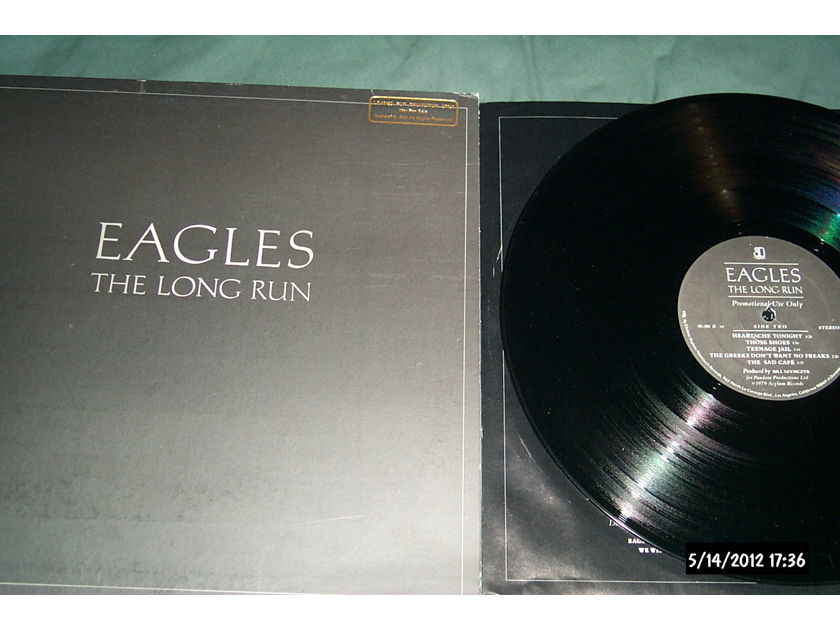 The eagles - The Long Run Asylum label promo lp nm