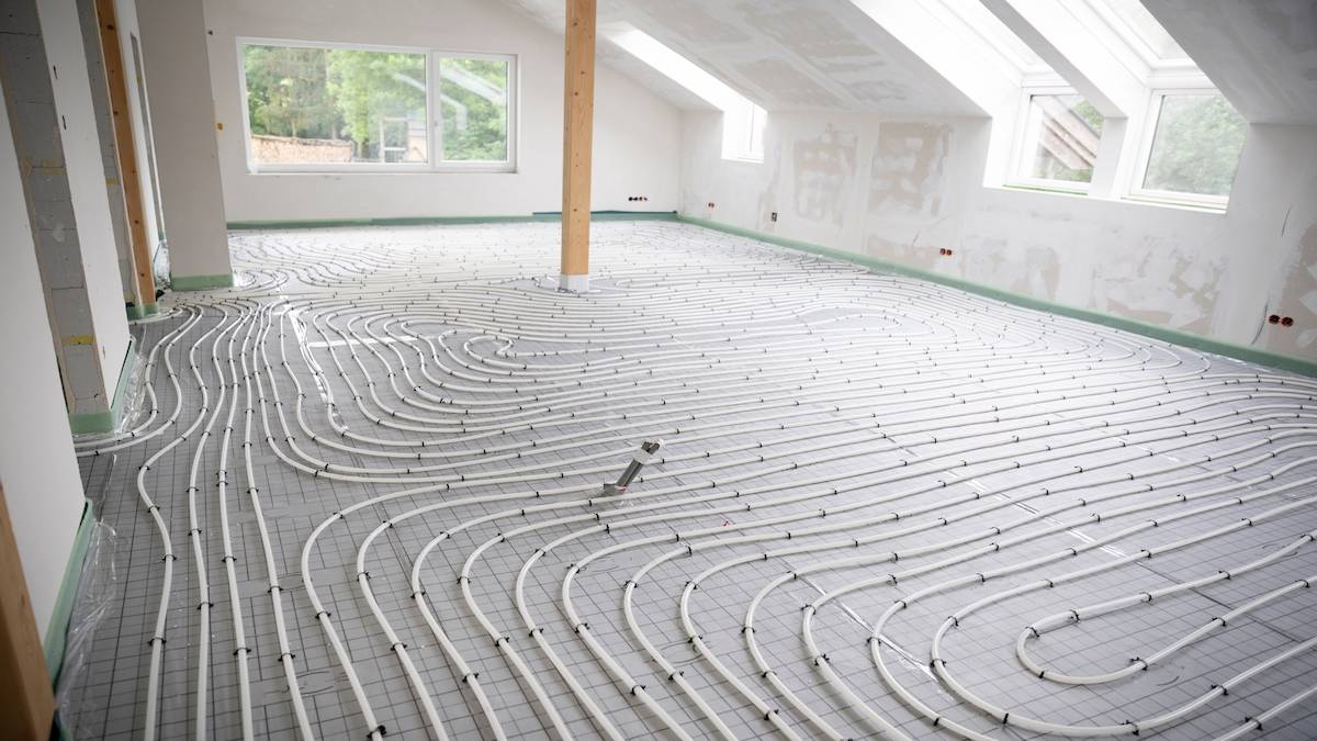 The costs of underfloor heating depend on the type of system