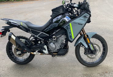 2025 CFMOTO IBEX 450 motorcycle for rent near West Milford, NJ