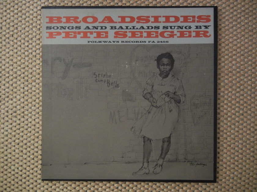 Pete Seeger - Broadsides Songs and Ballads Folkways Records FA 2456