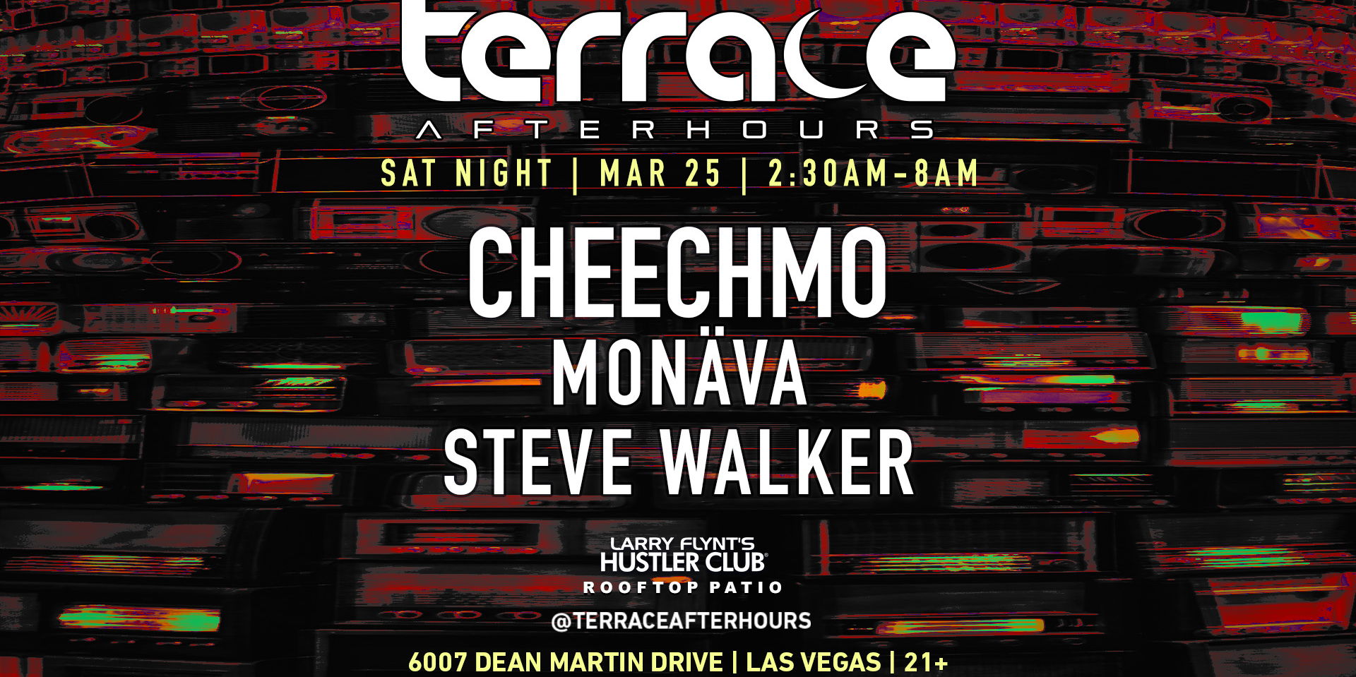 Cheechmo at Terrace Afterhours promotional image