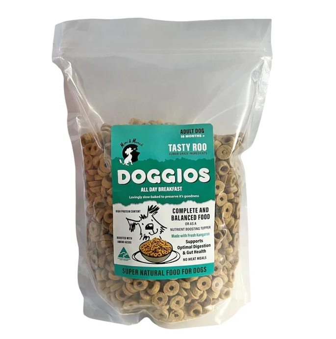 Doggios Tasty Kangaroo - All Day Breakfast Dog Food 1.25kg