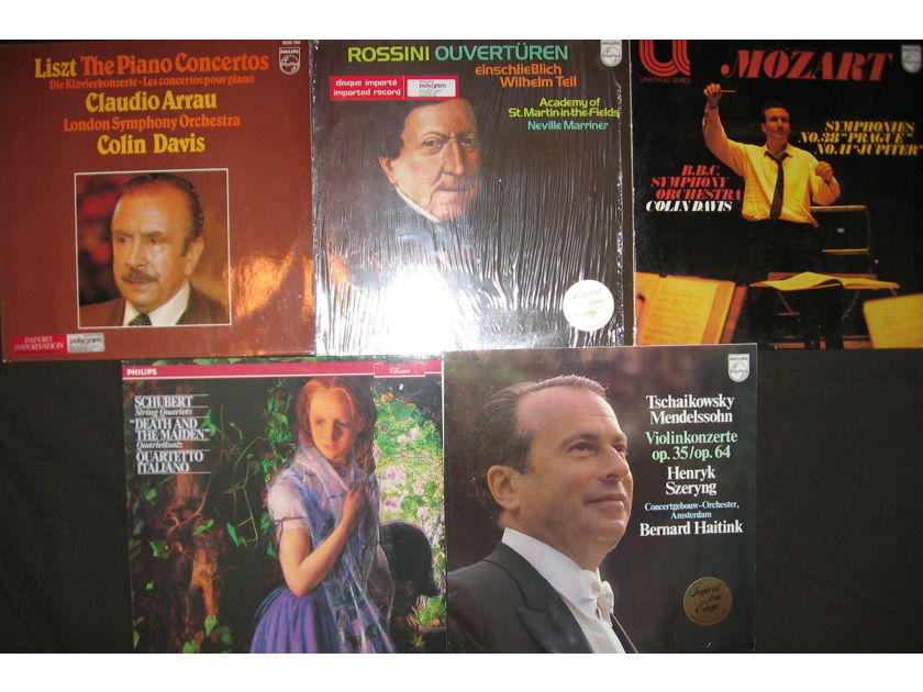 30 CLASSICAL LP COLLECTION - PHILIPS IMPORTS EXCELLENT CONDITION