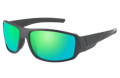 green mirror lens polarized fishing sunglasses