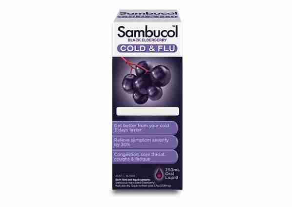 Sambucol Cold & Flu Liquid 250Ml
