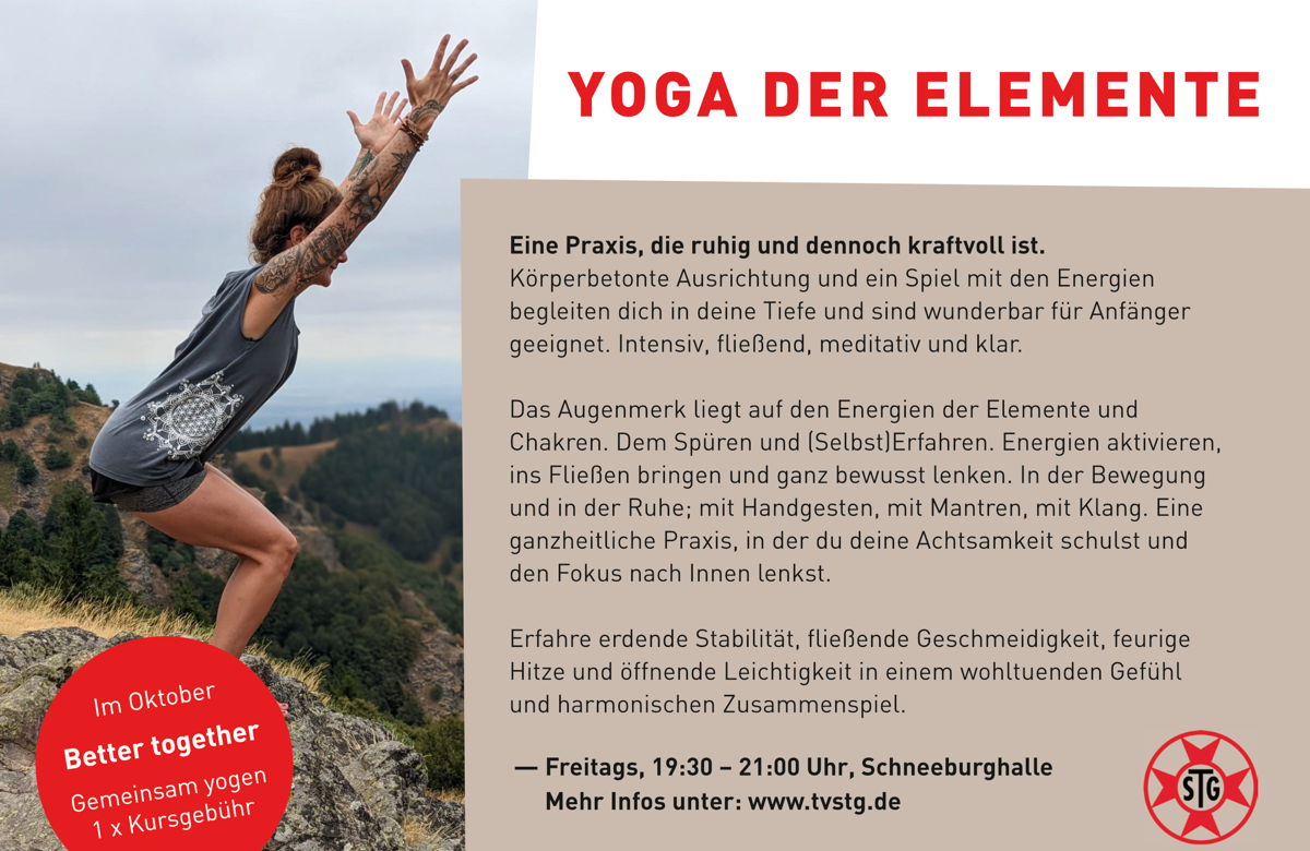 Neuer Kurs: Yoga der Elemente