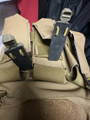 vertical shoulder holster, gun shoulder holster, tactical shoulder holster