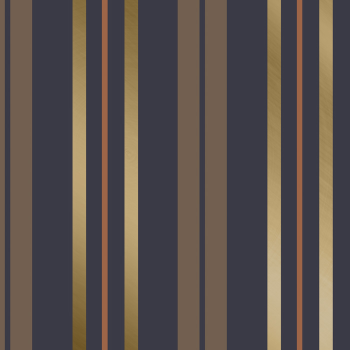 blue & grey gold stripe wallpaper pattern image