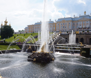 Большое путешествие в Петергоф - Царство фонтанов - с посещением Императорского Дворца и Нижнего парка на метеоре