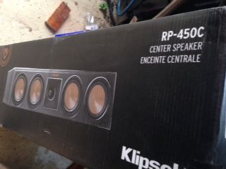klipsch rp-450 new style rp-450 damaGE BOX RP-45-