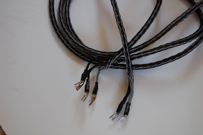 CUSTOM  HAND MADE Audiophile Biwire Speaker Cables