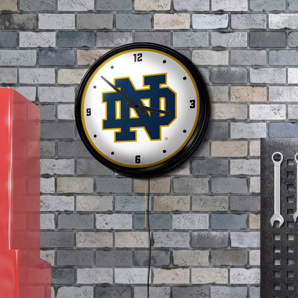 Retro Lighted Wall Clock Collection | The Fan-Brand
