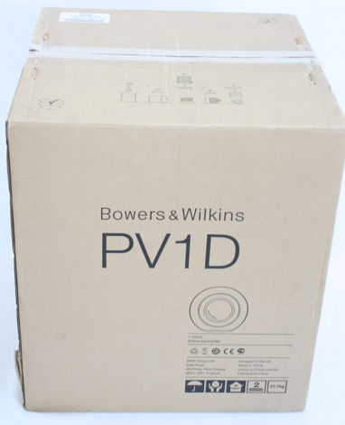 Bowers & Wilkins (B&W) PV1D Subwoofer.  Black. Perfect ...
