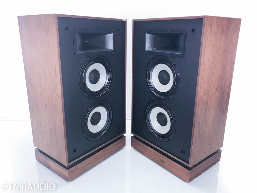 Klipsch KG 4 Vintage Floorstanding Speakers Walnut Pair (13761)