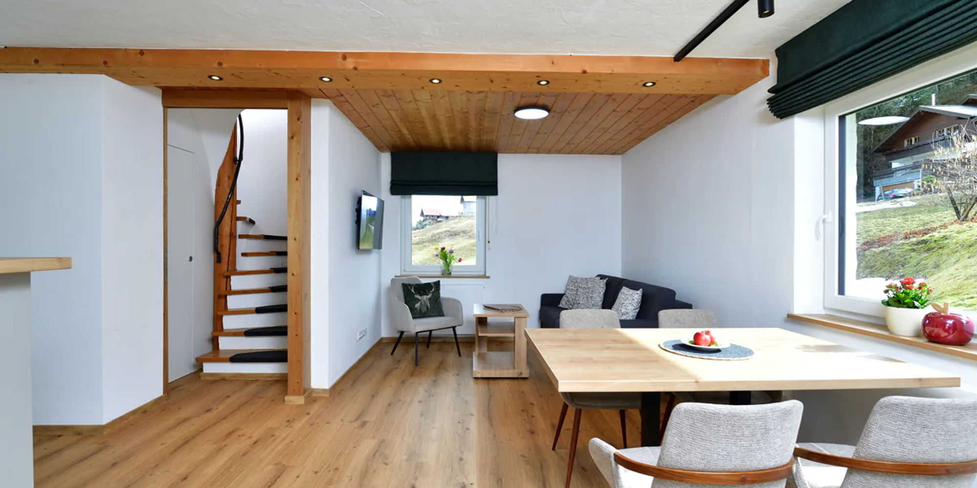 Ferienwohnung im Chalet-Stil im Kleinwalsertal
