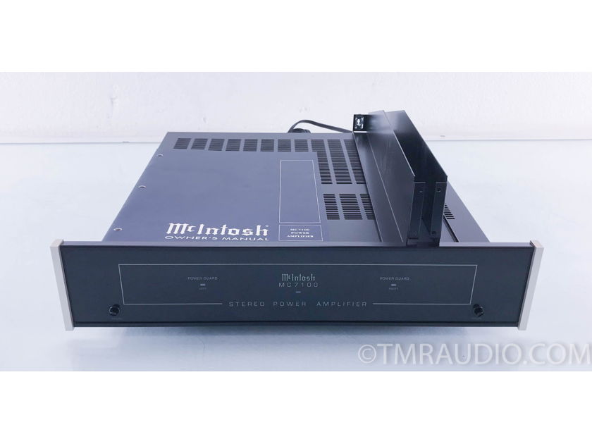McIntosh MC 7100 Stereo Power Amplifier MC7100 10197 Solid State 